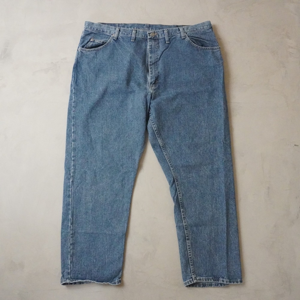 Vintage Wrangler Relaxed Fit Jeans 44x30 Mens Blue Denim 97601VR Workwear